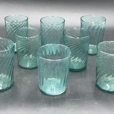Venetian Style Juice Glasses - Set of 8 