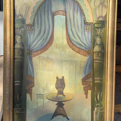 Trompe-l'oeil Style Painting 