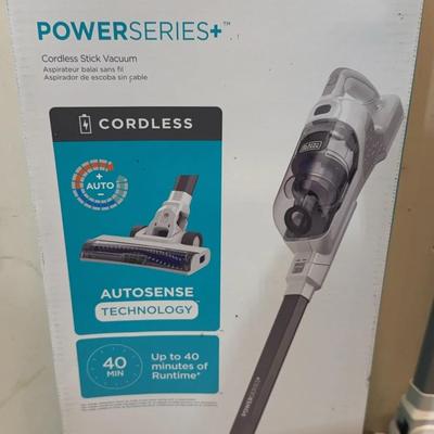 Black + Decker PowerSeries+ Cordless Stick Vacuum 