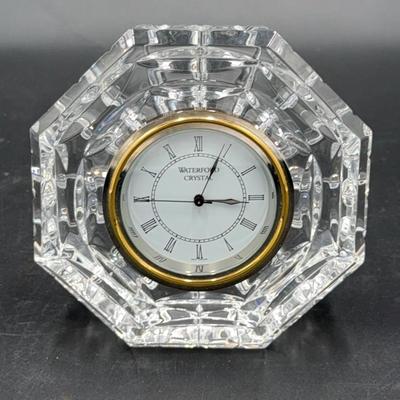 Waterford Crystal Desk or Shelf Clock 