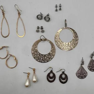 Assorted Earrings Collection, Costume 