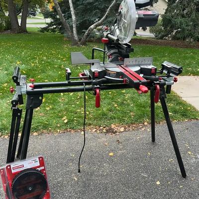 Craftsman 10inch Compact Slide Miter Saw (15 Amp)