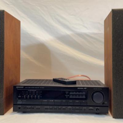 Klipsch Speaker Pair & Kenwood AV Receiver 