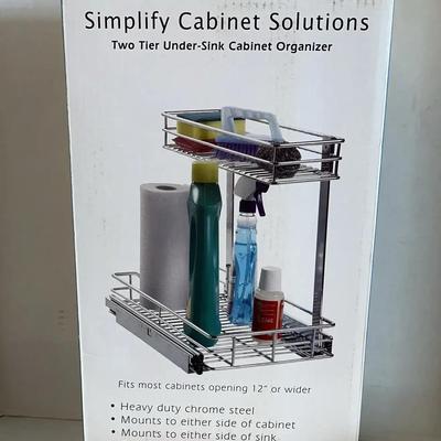 Under Sink Cabinet Organizer-NIB