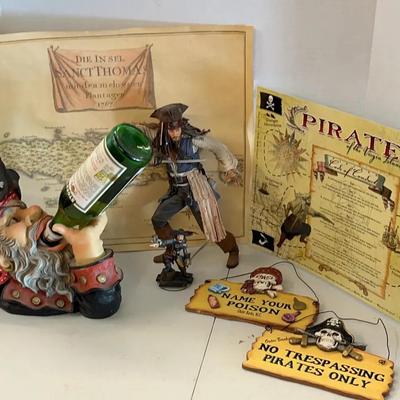 Pirate Memorabilia Incl Jack sparrow