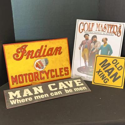 Man Cave Signs