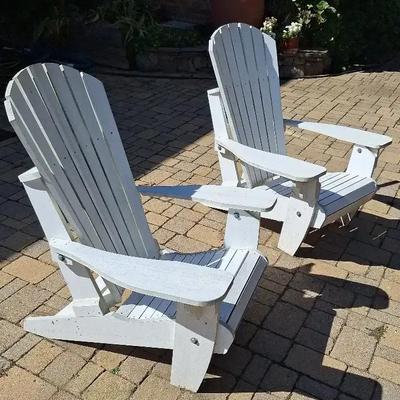 Wooden Adirondack Chairs (#2)