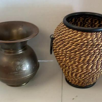 Spitoon And Basket