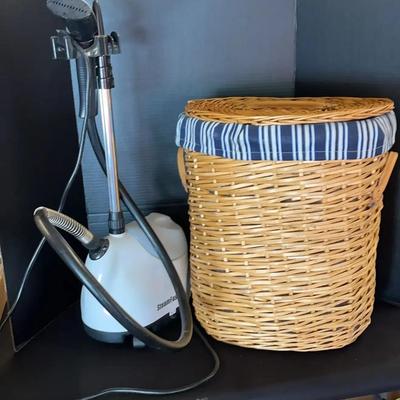 Steam Fast Steamer And Laundry Basket