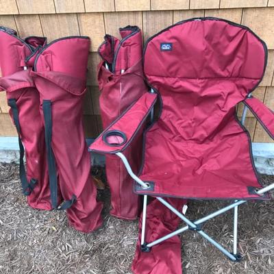 4 Mac Sports Sling Chairs