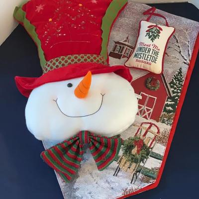 Lot Of Christmas Decor Snowman Advent Calendar