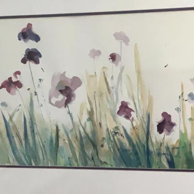 Signed Watercolor Abrams