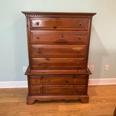 Tall Wooden Chest Of Drawers