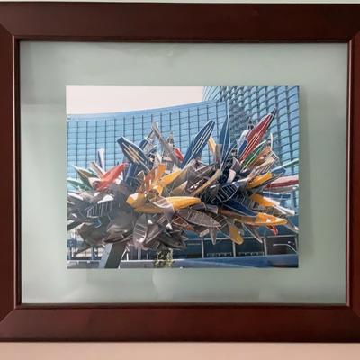 Framed Photo Of Sculpture