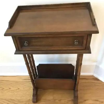 Magazine Holder Side Table