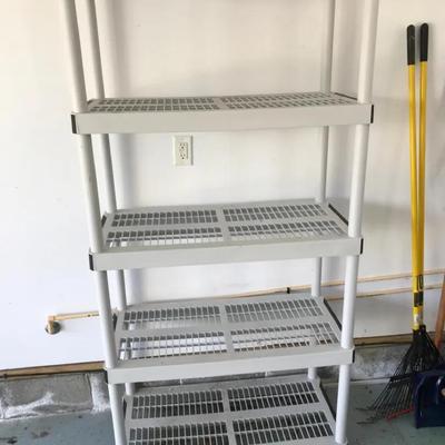 Plastic Shelving Unit