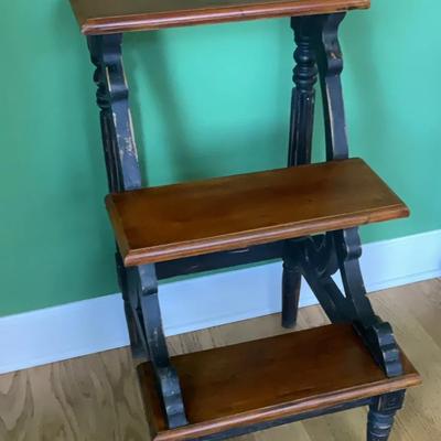 Decorative Wood Stepladder