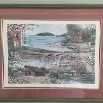 Signed And Numbered Print ‘Scenes Of Darien’ Jae Maries