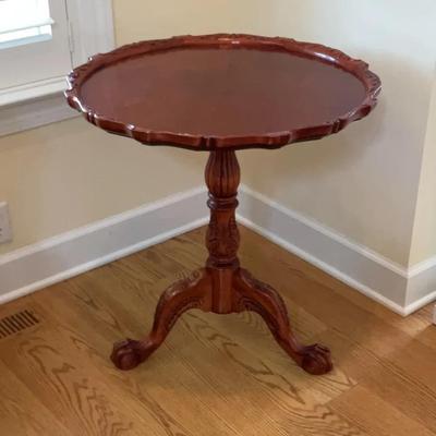 Ornate Folding Side Table