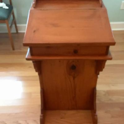 Unique Slant Top Small Writing Desk