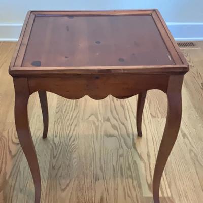 Wood Side Table