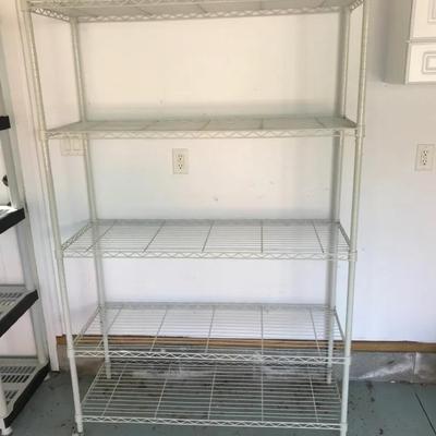 Metal Shelving Unit
