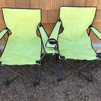 Pair Of Matching Sling Chairs