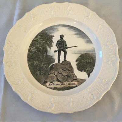 The Minute Man Lexington Vintage Heritage Series Plate