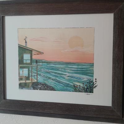 Seascape print