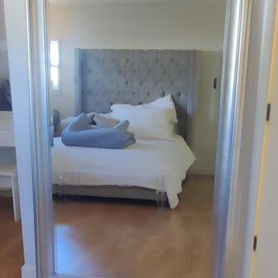 Large wall mirror