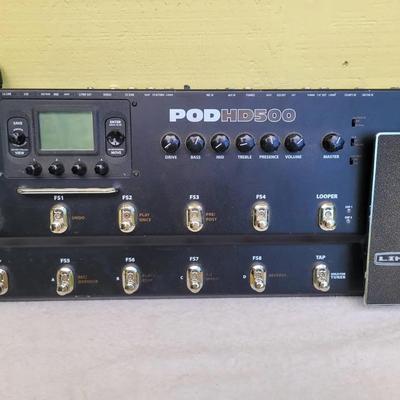 Line 6 Pod HD 500 Pedal Board