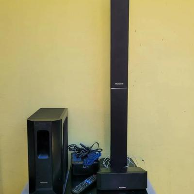 Panasonic Home Theater Sound System And 5 Disc DVD Player