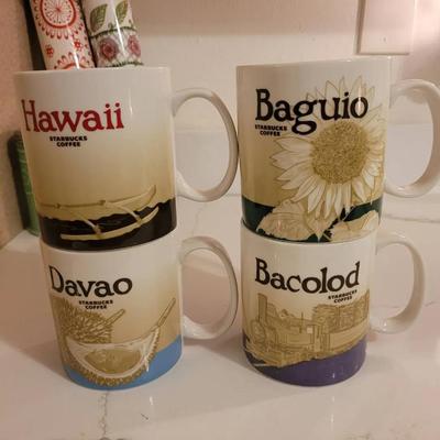 Starbucks City Mugs - Philippines And Hawaii