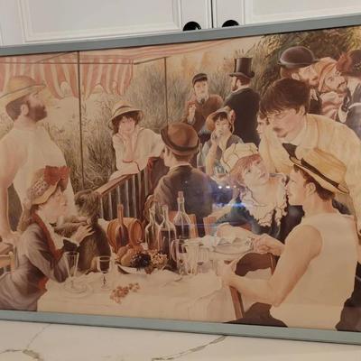 Renoir Luncheon of The Boating Party Lithograph