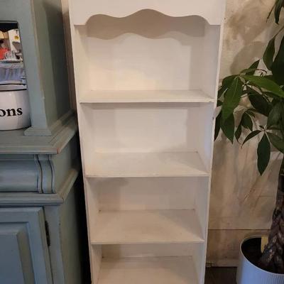 Small White Bookshelf
