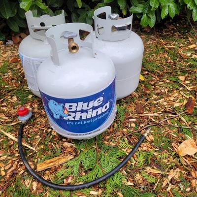 Propane Tanks 2 With Hose