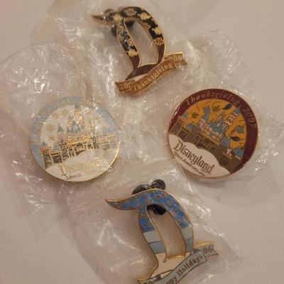 Disney Thanksgiving And Holiday Pins