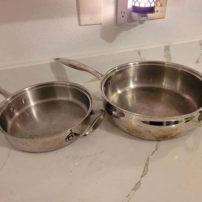 Beligique 6qt And 3qt Deep Pans
