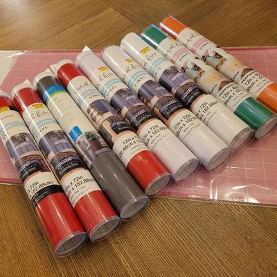 Cricut Permanent Vinyl And 12x24" Cutting Mats