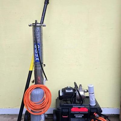 Xero Pure Waterfed Pole Professional Window Cleaning Unit W/ Reach-iT 30ft Pole. And 1hp Pump