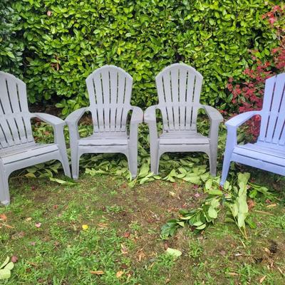Plastic Adirondack Chairl