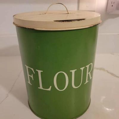 Vintage Style Flour Tin