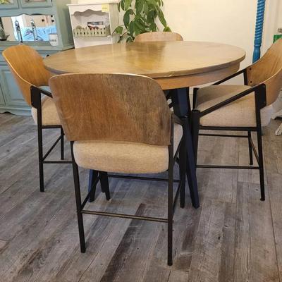 Tall Dining Table And Chairs