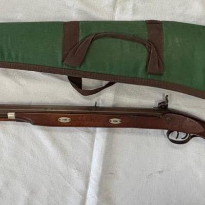 Western Arm Corp 54Cal Percussion Muzzle Loading Rifle with Soft Case