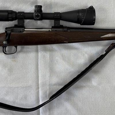 Savage 110 Bolt Action 30 '06 Rifle with Center Point 4x14 variable Scope and Sling