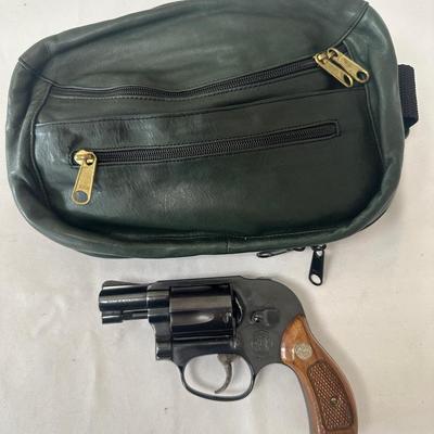 Smith & Wesson Model 49-1 "J Frame" Revolver with Leather Stealth Pac Case