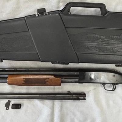 Mossberg 500A 12 Gauge 28" Pump Action, 26" Rifle Barrel, Hard Case
