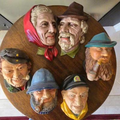 Chalkware Wall Faces - Legend Products