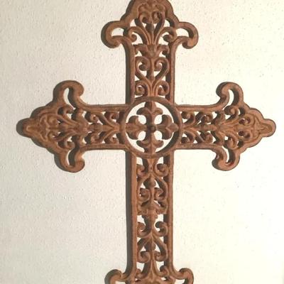 Ornate Metal Cross 