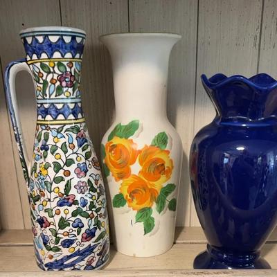 Collection of Decorative Vases 